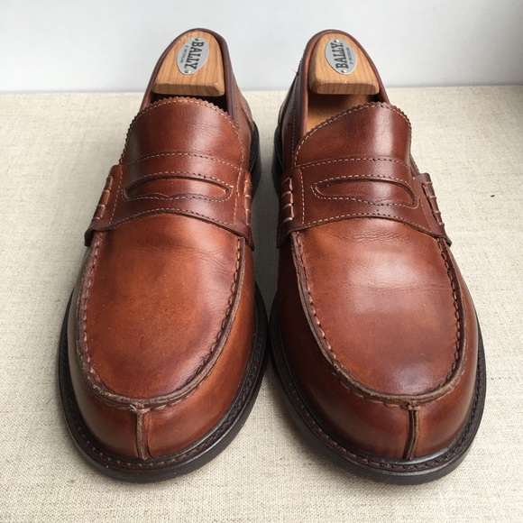 Vero Cuoio Shoes Vero Cuoio Men Eu 4 Brown Leather Penny Loafers